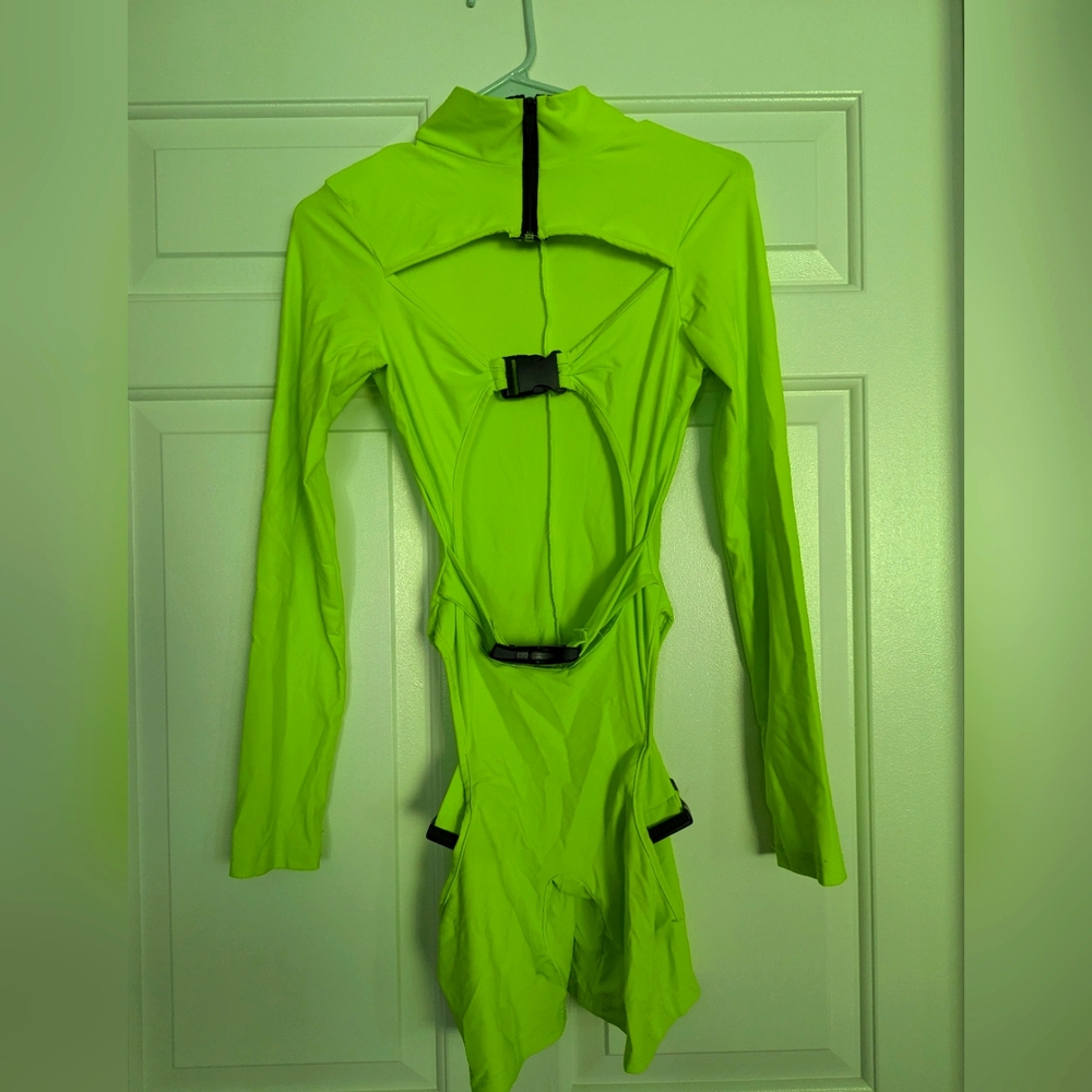 Green Rave Outfit Jumpsuit